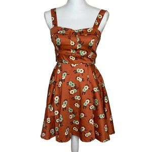 Ixia flower dress